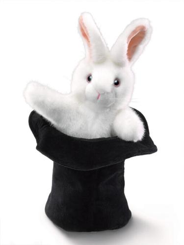 Rabbit In The Hat Puppet