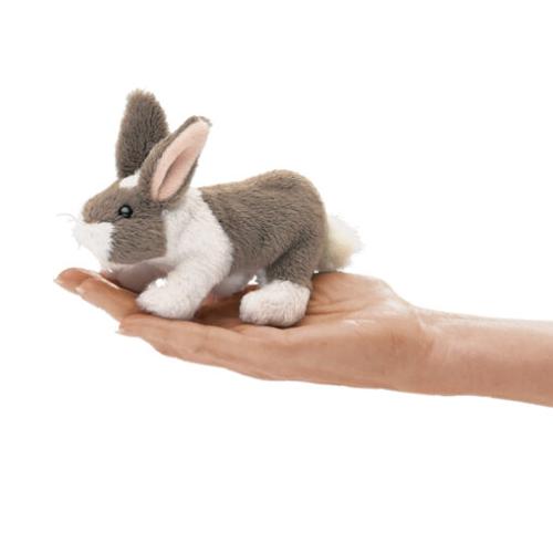 Pack of 4 Mini Bunny Rabbit Finger Puppets