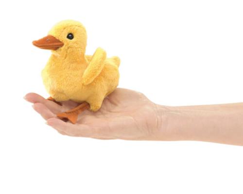 Pack of 3 Mini Duckling Finger Puppets