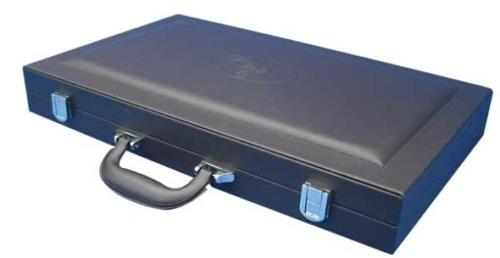 Dal Rossi Backgammon 15 PU Leather Brown