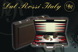 Dal Rossi Backgammon 18 PU Leather Brown