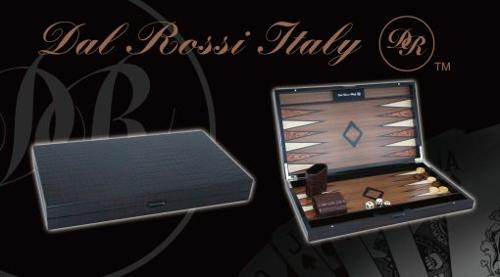 Dark Wooden Crocodile Engraved Design Backgammon 18