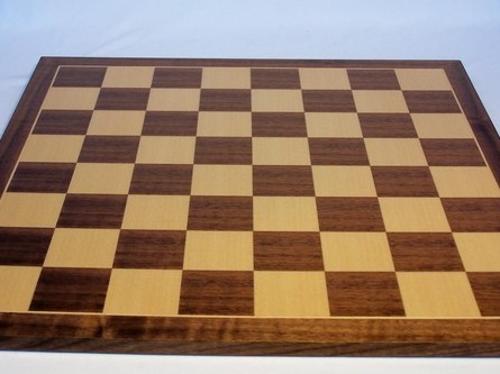 Chess Board, Walnut, 48cm (19)