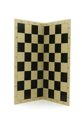 Chess board, tournament folding, PVC 50cm with pieces