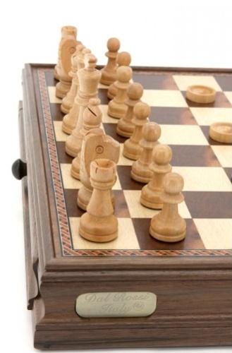 Dal Rossi Chess and Checkers Set 15 (38 cm)