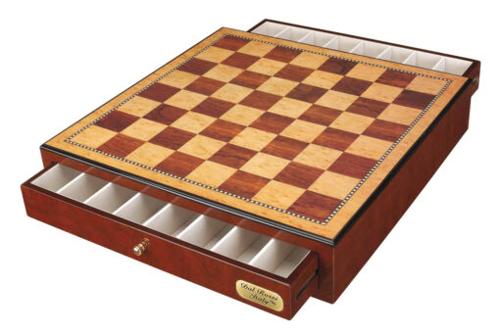 Deluxe Dal Rossi Chess Set, 18 (45cm)