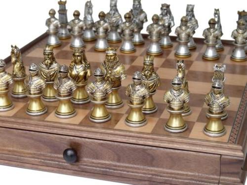 Dal Rossi Italy, Medieval Warriors (Resin) Chess Pieces ONLY