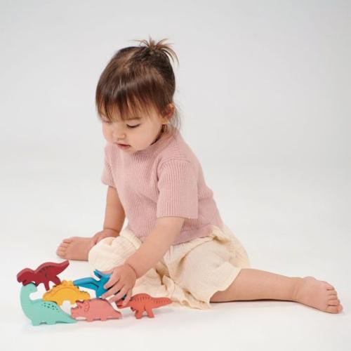 Happy Stacking Dinosaurs Set & Bag