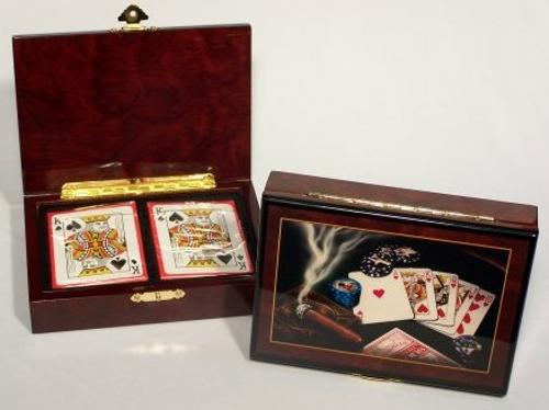 Card Box Las Vegas Cigar Design
