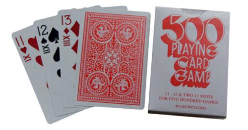 500 Playing Cards