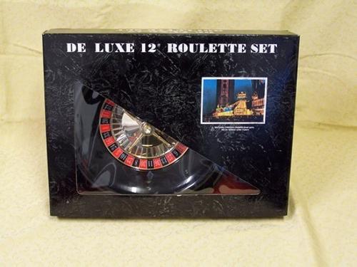 Roulette & Blackjack – Roulette set, deluxe, boxed, 12