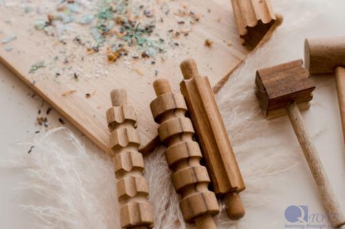 Wooden Play dough kit