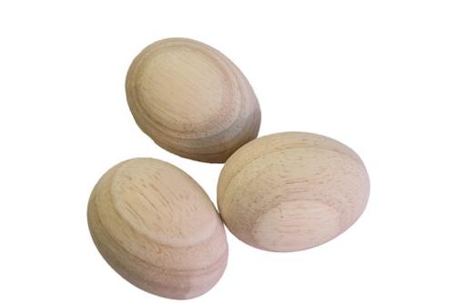 DIY Wooden Eggs set of 10