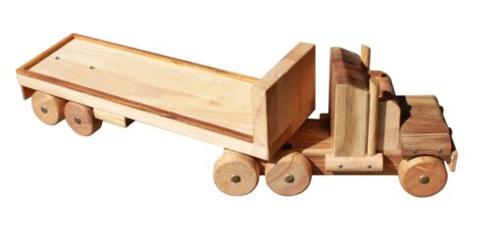 Flat back truck