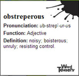 Word Teasers SAT Vocabulary