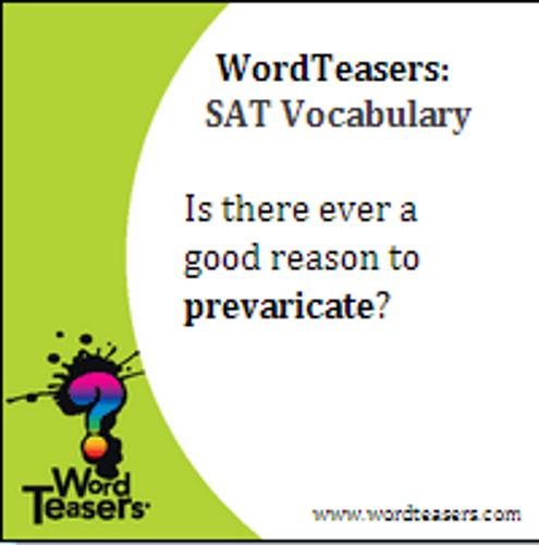 Word Teasers SAT Vocabulary