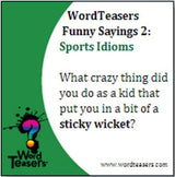 Word Teasers Sports Idioms