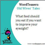 Word Teasers Old Wives Tales