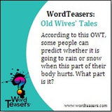 Word Teasers Old Wives Tales