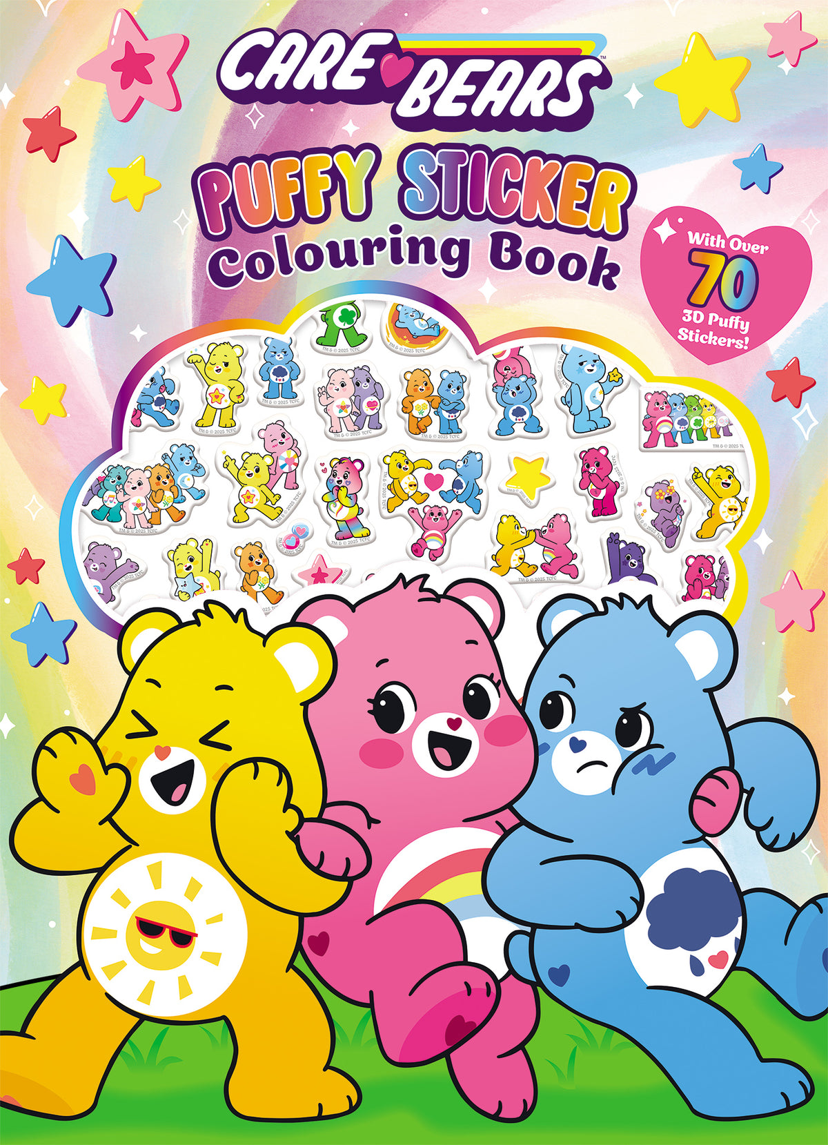 Care Bears: Puffy Sticker Colouring Book