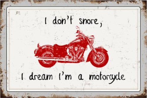 Wall Art Wooden - Motorcycle (60cm)