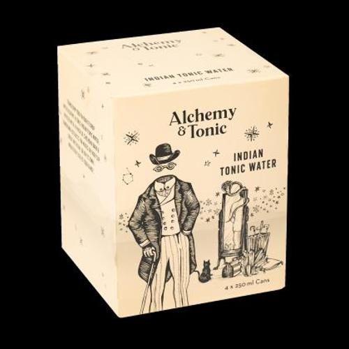 Alchemy & Tonic - Drink Tonic Indian Can 250ml - 6X4PC