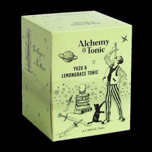 Alchemy & Tonic - Drink Tonic Yuzu & Lemongrass Can 250ml - 6X4PC