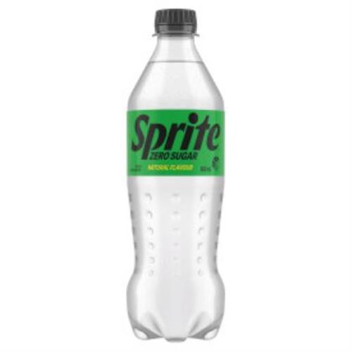 Sprite - Drink Sprite Zero Sugar Bottle - 24X600ML
