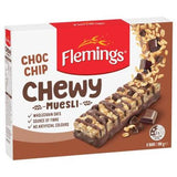 Flemings - Muesli Bar Chewy Chocolate Chip - 6PC