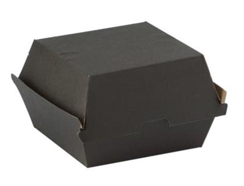 Detpak - Box Burger Cardboard Endura Black - 125PC