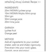 Monin - Syrup Mint Mojito - 700ML