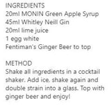 Monin - Syrup Green Apple - 700ML