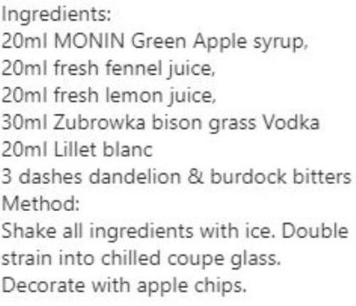 Monin - Syrup Green Apple - 700ML