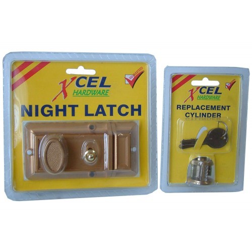 Latches Night "Xcel" #564 Pb   Double Blister