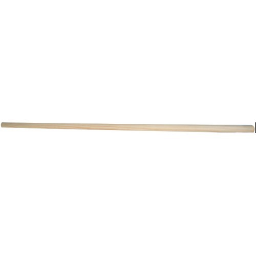 Durable 1.5m NZ pine broom handle with ergonomic grip, fits various broom heads for efficient cleaning.