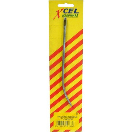 High-quality 6-inch packing curved needle for sewing heavy fabrics, ensuring precision and durability in every stitch.
