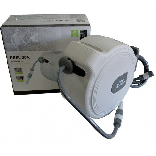 Hose Reel Wall Mounted 20m Auto  Xcel Garden