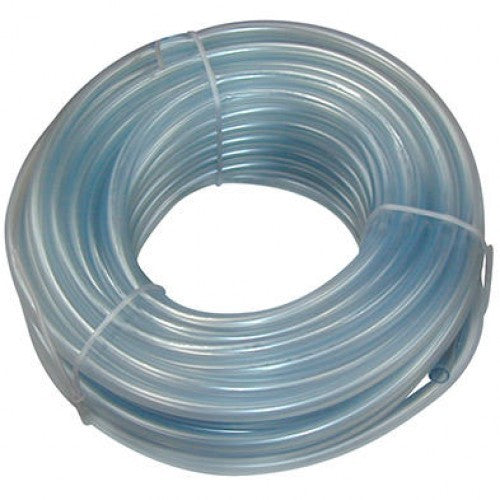 Clear 8mm non-toxic tubing, 10m long, perfect for gardening, aquariums, and fluid transfer with kink resistance.