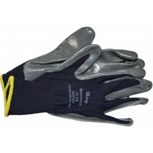 Viking Workmate Nitrile Glove Med  12 Pair Pack