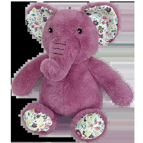 Plush Elephant Dog Toy – Smooshables Lavender 37cm
