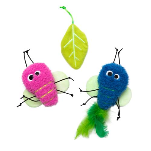 Glow Bugs Cat Toys – Quirky Kitty 3 Pack