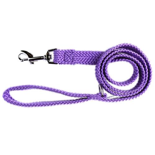 Double Nylon Webbing Dog Lead – Beau Pets 20mm x 90cm Purple