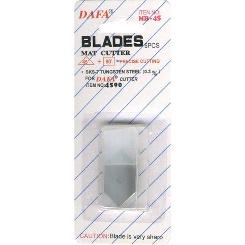 Dafa MB-45 Mat Cutter Blades 5 Pack
