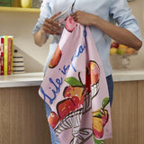 Ulster Weavers Summer Fruits Peach Cotton Tea Towel
