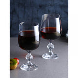 Set of 4 elegant 380ml lead-free crystal beer glasses with polished rims for a refined drinking experience.