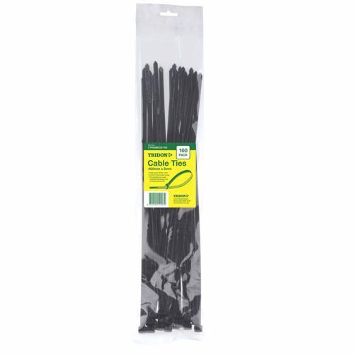 Tridon Cable Ties 400 X 5mm Black