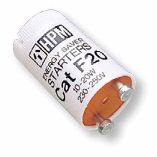 HPM Fluorescent Starter 4 To 65 Watt White