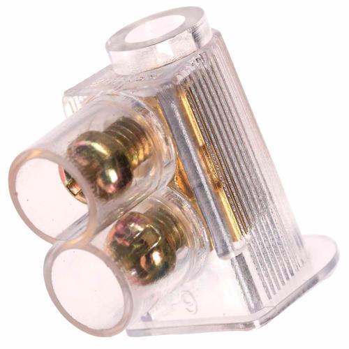 HPM Connector Two Screw 40A 10Pk Pack of 10 Clear