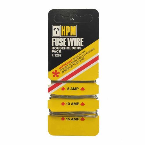 HPM Fuse Wire Cards 240 Volt Pack of 3
