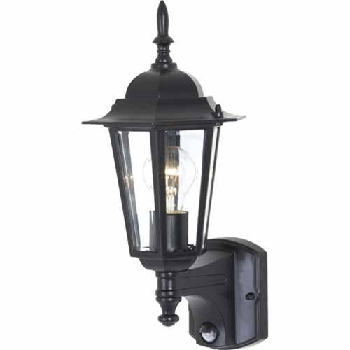 Mercator Tilbury Sensor Security Wall Bracket 60 Watt Black